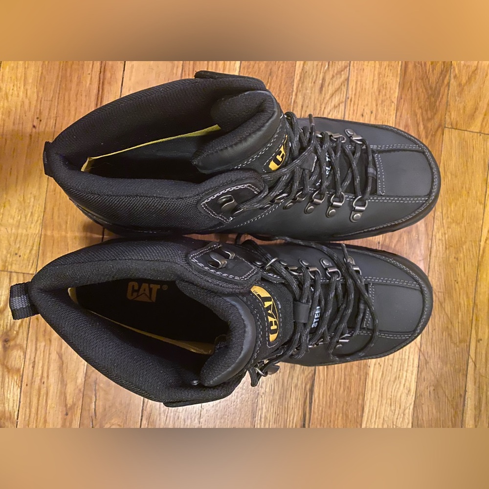 Caterpillar CAT Threshold Men’s 13 Wide Steel Toe Work Boot - Picture 8 of 13